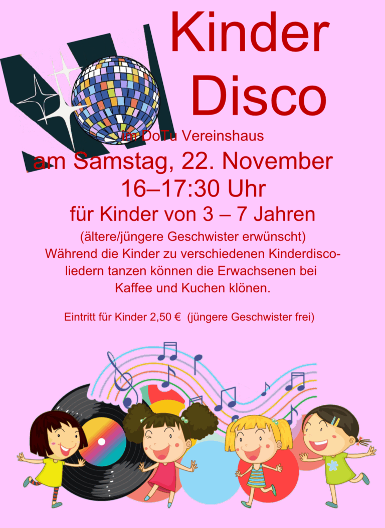 Mehr über den Artikel erfahren Kinderdisco